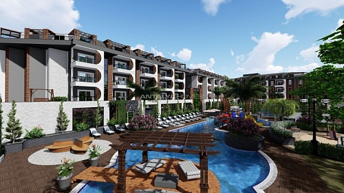 Апартаменты в Алании, Турция, 65 м2 фото 1