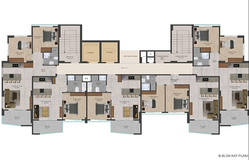 Апартаменты в Мерсине, Турция, 50 м2 фото 1