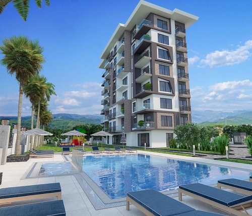 Квартира в Алании, Турция, 60 м2 фото 1