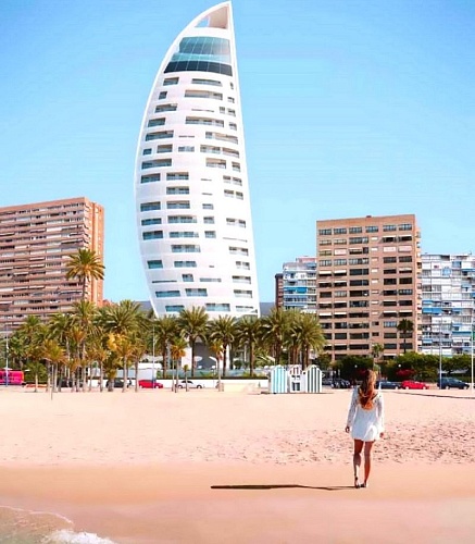 Апартаменты в Бенидорме, Испания, 90 м2 фото 1