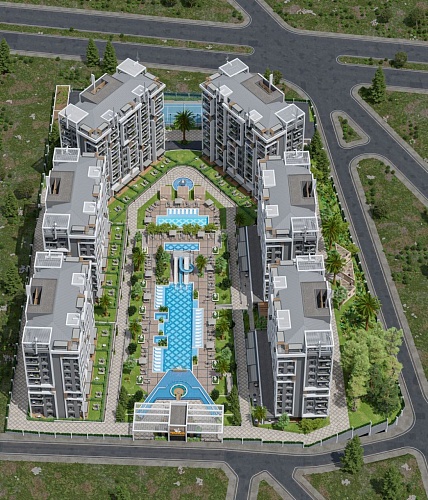 Квартира в Авсалларе, Турция, 57 м2 фото 1