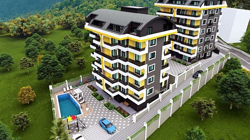 Квартира в Алании, Турция, 60 м2 фото 1
