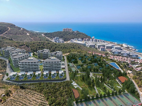 Квартира в Алании, Турция, 55 м2 фото 1
