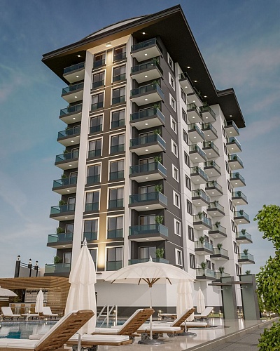 Апартаменты в Алании, Турция, 51 м2 фото 1