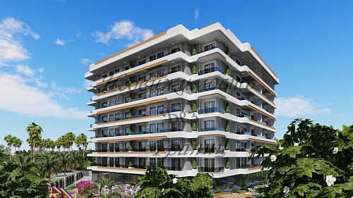 Апартаменты в Алании, Турция, 50 м2 фото 1
