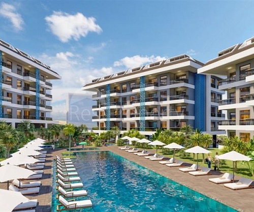Квартира в Алании, Турция, 56 м2 фото 1