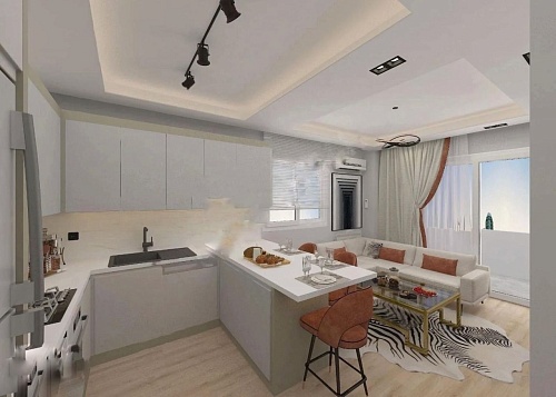 Квартира в Мерсине, Турция, 50 м2 фото 1