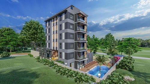 Пентхаус в Авсалларе, Турция, 105 м2 фото 1