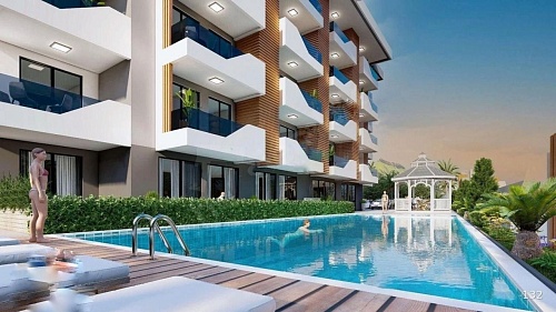 Квартира в Конаклы, Турция, 50 м2 фото 1