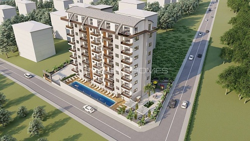 Пентхаус в Алании, Турция, 55 м2 фото 1