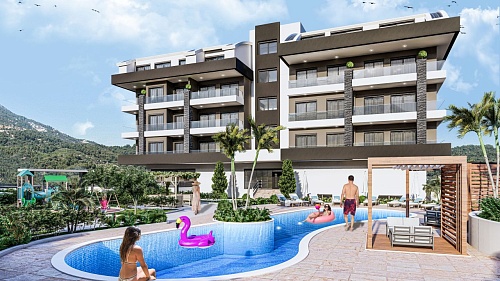 Квартира в Алании, Турция, 74 м2 фото 1