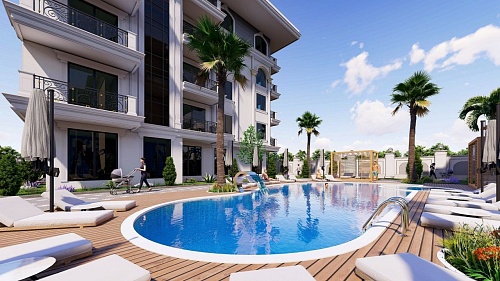 Квартира в Алании, Турция, 52 м2 фото 1