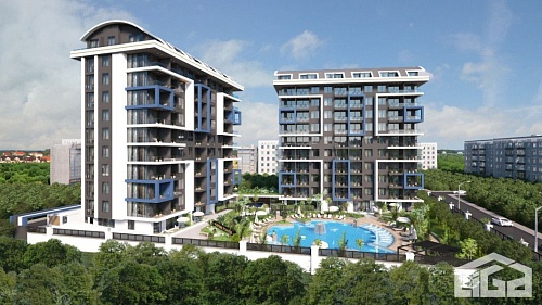 Квартира в Алании, Турция, 60 м2 фото 1