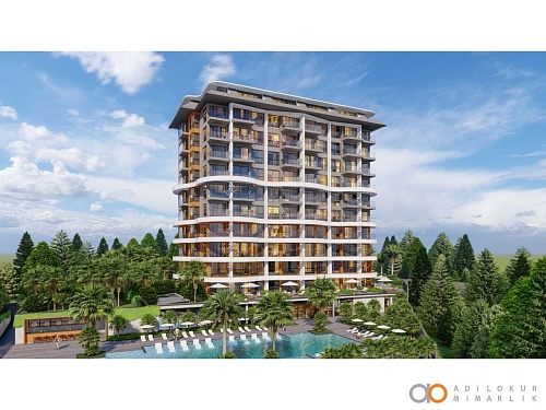 Апартаменты в Алании, Турция, 49 м2 фото 1