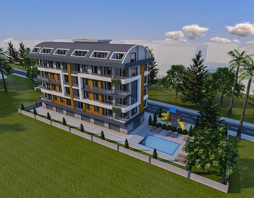 Квартира в Алании, Турция, 49 м2 фото 1