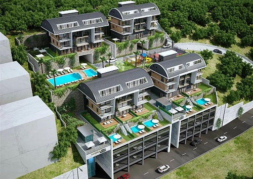 Таунхаус в Алании, Турция, 278 м2 фото 1