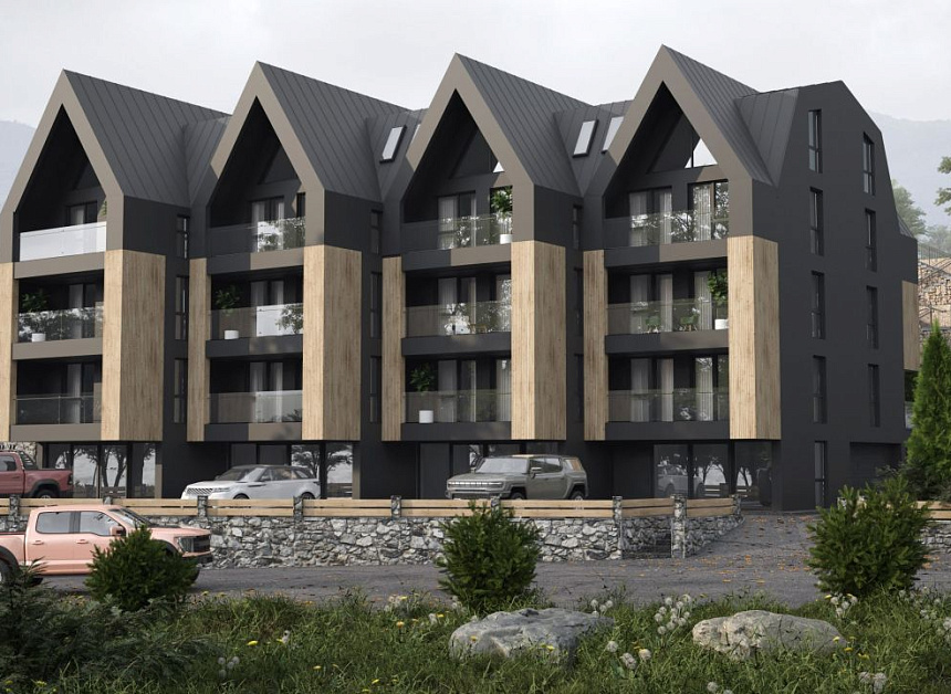 Квартира в Бакуриани, Грузия, 45.6 м2