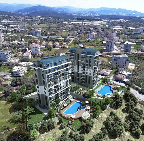 Апартаменты в Алании, Турция, 55 м2 фото 1