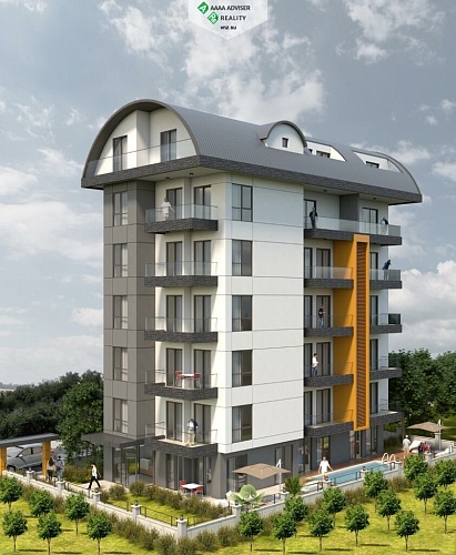 Квартира в Алании, Турция, 50 м2 фото 1