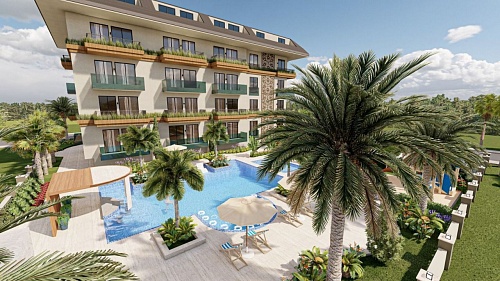 Апартаменты в Алании, Турция, 53 м2 фото 1