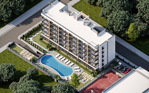 Апартаменты в Анталии, Турция, 80 м2 фото 1