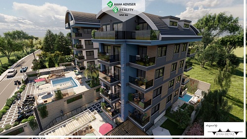 Апартаменты в Алании, Турция, 60 м2 фото 1
