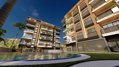 Квартира в Алании, Турция, 55 м2 фото 1