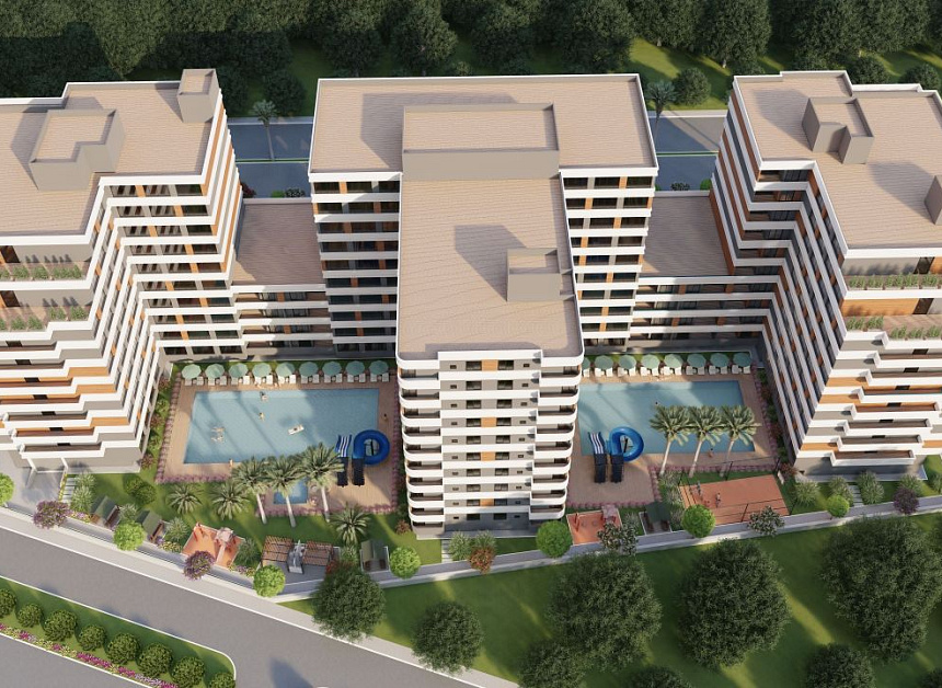 Квартира в Мерсине, Турция, 35 м2