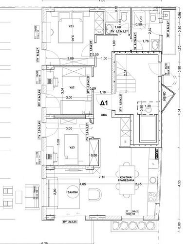 Квартира на Северо-Эгейских островах, Греция, 108 м2 фото 1