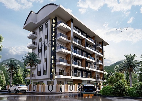Апартаменты в Алании, Турция, 45 м2 фото 1