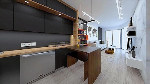 Квартира в Анталии, Турция, 55 м2 фото 1