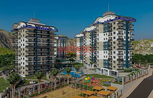 Апартаменты в Алании, Турция, 58 м2 фото 1