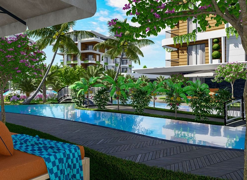 Квартира в Алании, Турция, 130.15 м2