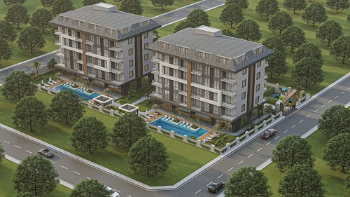 Квартира в Алании, Турция, 55 м2 фото 1