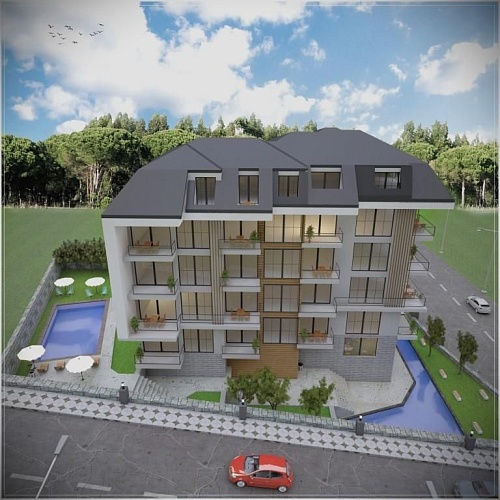 Квартира в Алании, Турция, 45 м2 фото 1