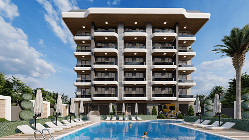 Квартира в Алании, Турция, 50 м2 фото 1