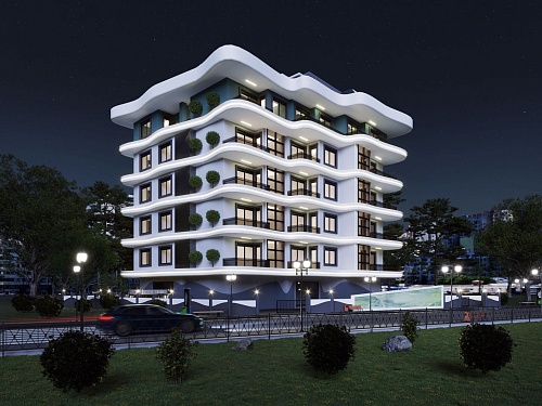 Апартаменты в Алании, Турция, 57 м2 фото 1