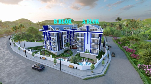 Квартира в Алании, Турция, 57 м2 фото 1