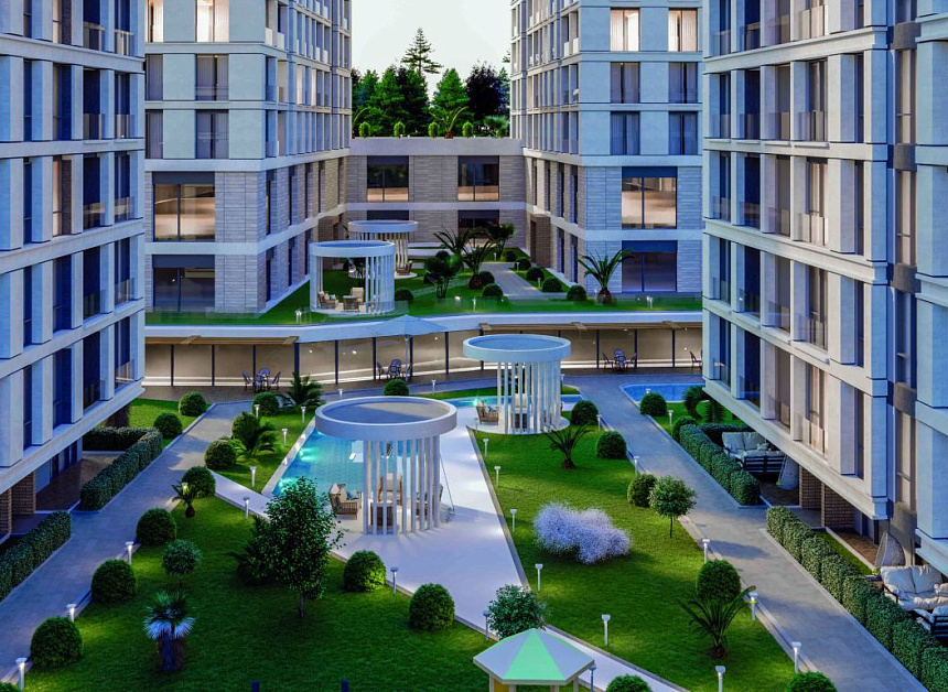 Апартаменты в Стамбуле, Турция, 90 м2