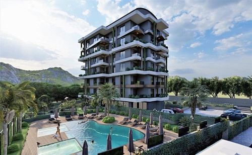 Апартаменты в Алании, Турция, 59 м2 фото 1