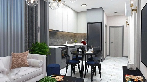 Квартира в Алании, Турция, 48 м2 фото 1
