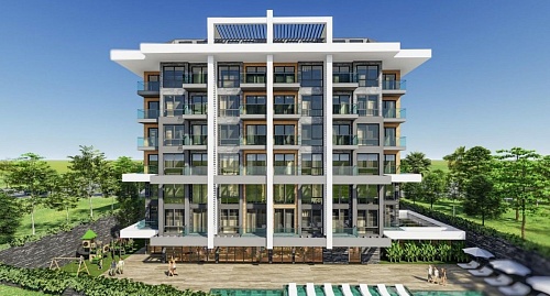 Квартира в Алании, Турция, 50 м2 фото 1