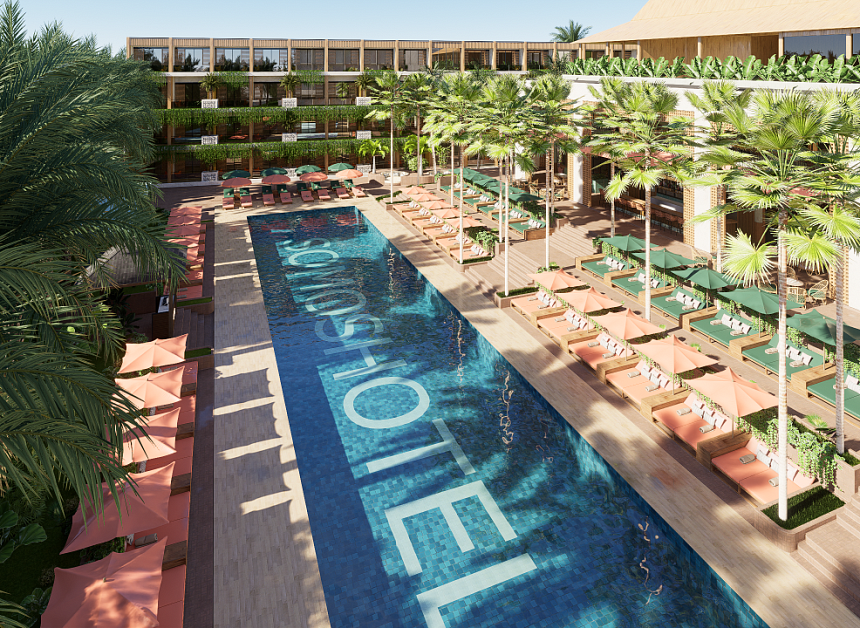 Апартаменты в Улувату, Индонезия, 34 м2