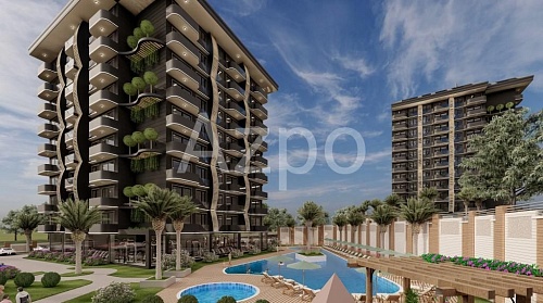 Апартаменты в Алании, Турция, 58 м2 фото 1
