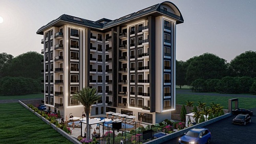Квартира в Авсалларе, Турция, 53 м2 фото 1