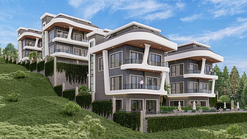 Вилла в Алании, Турция, 344 м2 фото 1