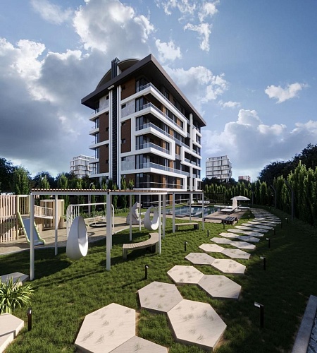 Квартира в Авсалларе, Турция, 56 м2 фото 1
