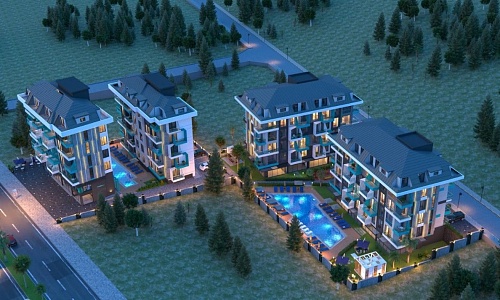 Квартира в Алании, Турция, 55 м2 фото 1
