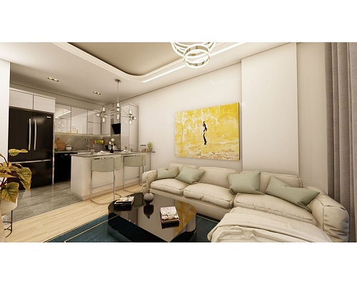 Квартира в Алании, Турция, 56 м2 фото 1