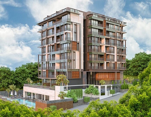 Квартира в Авсалларе, Турция, 48 м2 фото 1